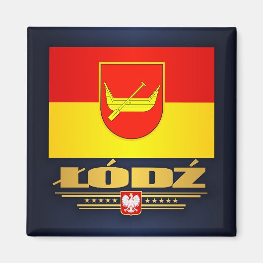 Lodz Magneet (Voorkant)