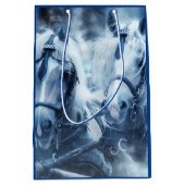 LOef-paardenteam Winterrijden FotoKerstmis Medium Cadeauzakje (Voorkant)