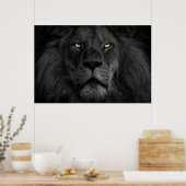 L'oeil du lion poster (Keuken)