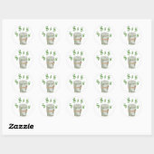 loempia ronde sticker (Vel)