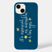 Loesencial es onzichtbaar a los ojos Case-Mate iPhone case (Achterkant)