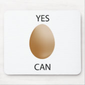 L'oeuf pendule, the egg clock. muismat (Voorkant)