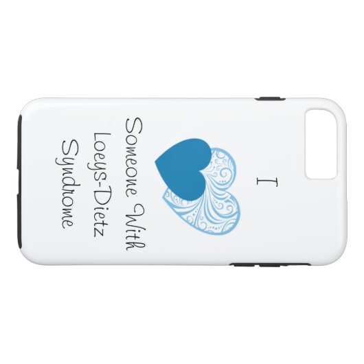 Loeys-Dietz iPhone 7Plus robuust Hoesje (Achterkant (Horizontaal))