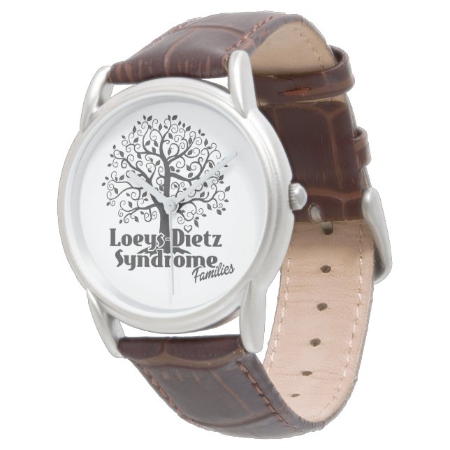 Loeys-Dietz Mannen Awareness Watch Horloge (Gekanteld)