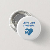 Loeys Dietz Syndrome Ronde Button 3,2 Cm (Voorkant /achterkant)
