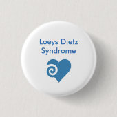 Loeys Dietz Syndrome Ronde Button 3,2 Cm (Voorkant)