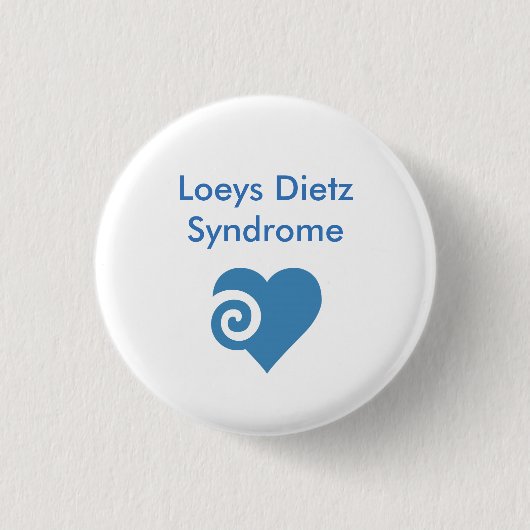 Loeys Dietz Syndrome Ronde Button 3,2 Cm (Voorkant)