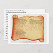 Lof # 125 briefkaart (Voorkant / Achterkant)