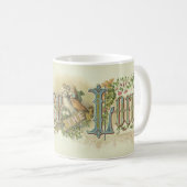 "Lof de Heer"  Christelijke kunst Koffiemok (Voorkant rechts)