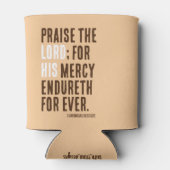 Lof de Heer - Thanksgiving Dag Feest - Blikjeskoeler (Achterkant)