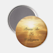 Lof zij aan Waheguru-magneet Magneet (Voorkant / Achterkant)