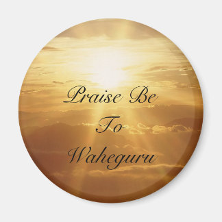 Lof zij aan Waheguru-magneet Magneet