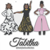 Lofdanser Trio #1 Sticker (Voorkant)