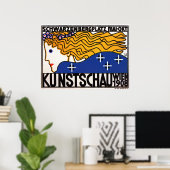Loffler Secesseion Poster: Kunstschau Wien Poster (Thuiskantoor)