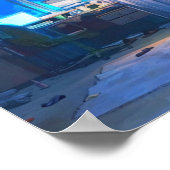 Lofi Anime Room Poster (Hoek)