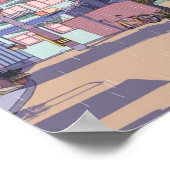 Lofi City Alley Poster (Hoek)