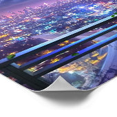 Lofi City Poster (Hoek)