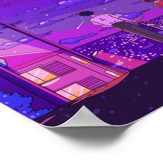 Lofi-esthetisch Poster (Hoek)