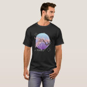 Lofi Esthetische Sakura Cherry Blossom Tree Japans T-shirt (Voorkant volledig)