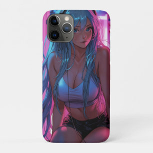 Lofi Gamer Meisje   Chille Anime Esthetiek Case-Mate iPhone Case