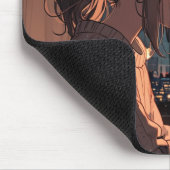 Lofi Girl Mousepad Muismat (Hoek)