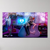 Lofi GloryhartPoster Poster (Voorkant)