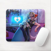 Lofi Gloryheart Mousepad Muismat (Met muis)
