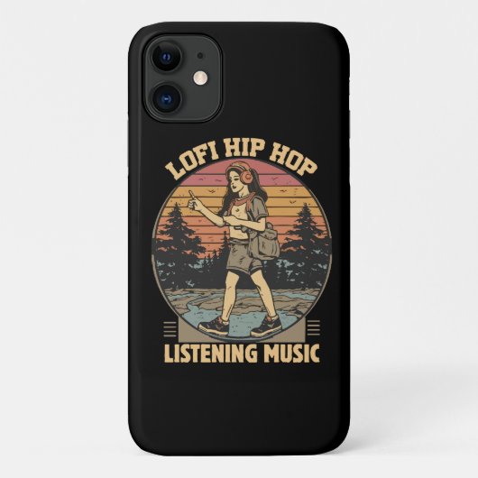 Lofi hip hop chillhop muziek Case-Mate iPhone case (Achterkant)