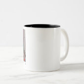 Lofi Hiphop Chill Radio Tweekleurige Koffiemok (Voorkant rechts)