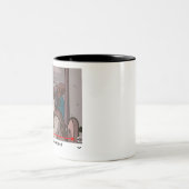 Lofi Hiphop Chill Radio Tweekleurige Koffiemok (Center)