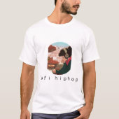 Lofi hiphop t-shirt (Voorkant)