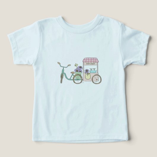 Lofi Ochtendstemming Zonnebloem Retro Kunst (Design voorkant)