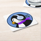 Lofi Peng Kartonnen Onderzetters (Schuin)