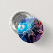 Lofi Room Gloryhart Pin Ronde Button 3,2 Cm (Voorkant /achterkant)