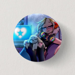 Lofi Room Gloryhart Pin Ronde Button 3,2 Cm