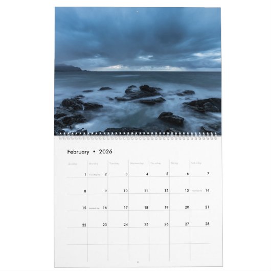 Lofoten 2026 kalender (Feb 2026)