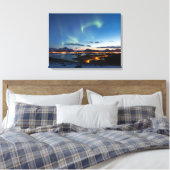 Lofoten Aurora Canvas Afdruk (Insitu (Slaapkamer))