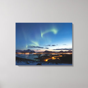 Lofoten Aurora Canvas Afdruk