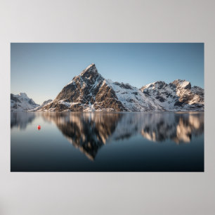 Lofoten berg poster