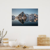 Lofoten berg poster (Keuken)