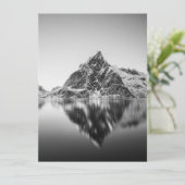 Lofoten-bergkaart Save The Date (Staand voorkant)
