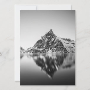 Lofoten-bergkaart Save The Date