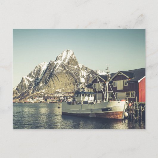 Lofoten briefkaart (Voorkant)