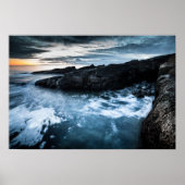 Lofoten Coast Landscape Foto Poster (Voorkant)