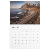 Lofoten-eilanden 2027 kalender (Mar 2027)