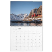 Lofoten-eilanden 2027 kalender (Jan 2027)