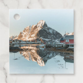 Lofoten-eilanden Bedankjes Labels