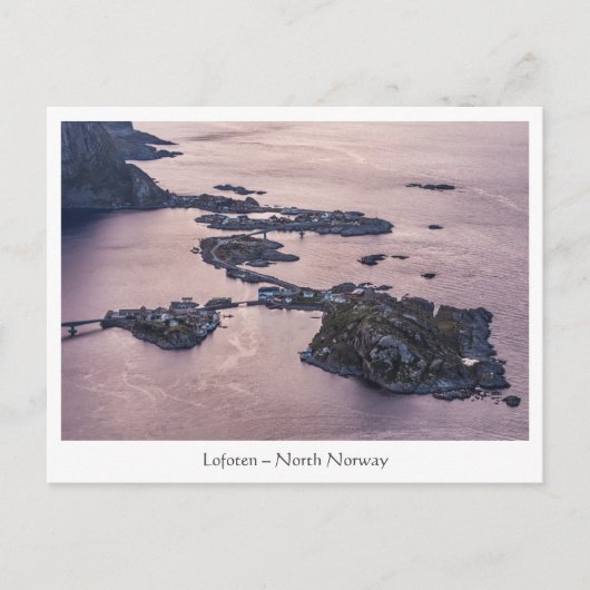Lofoten-eilanden Briefkaart (Voorkant)