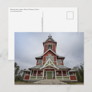 Lofoten Eilanden Buksnes Kerk Briefkaart