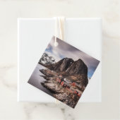 Lofoten-eilanden Noorwegen Bedankjes Labels (In situ)